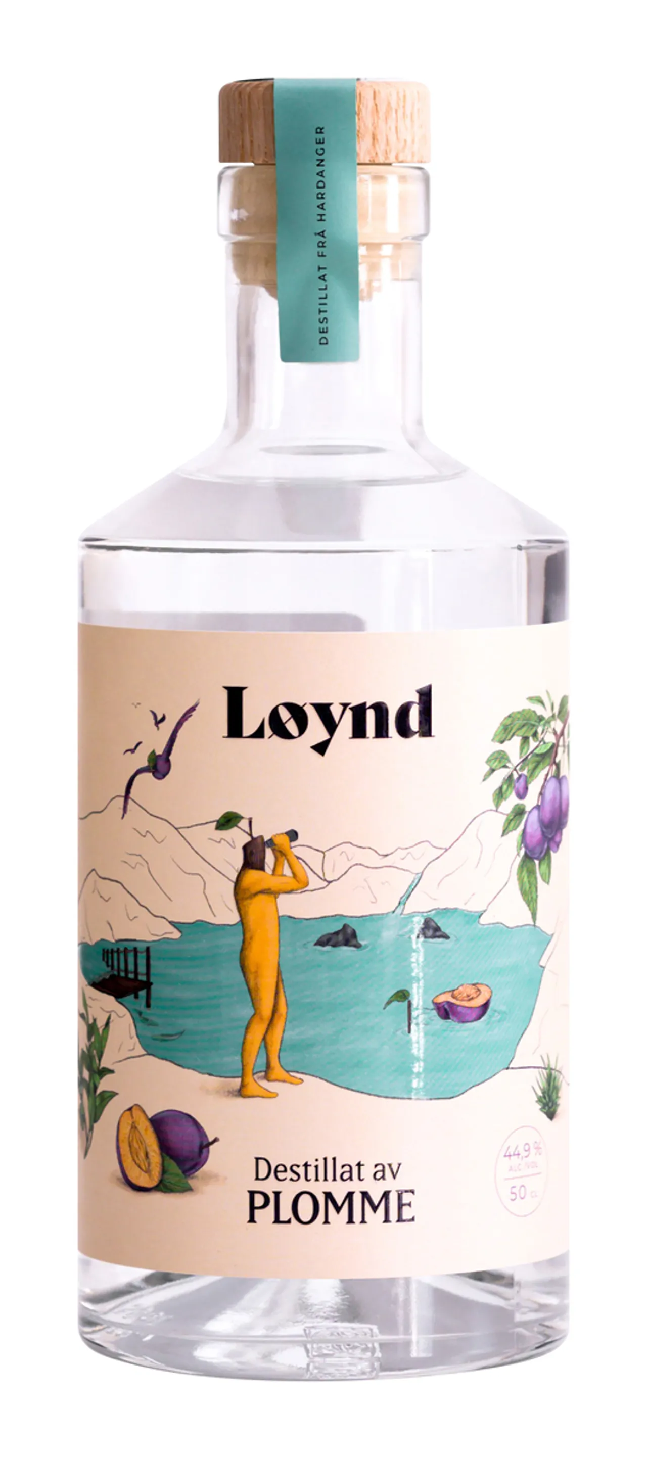 LØYND DESTILLAT AV PLOMME 44,9% 50CL