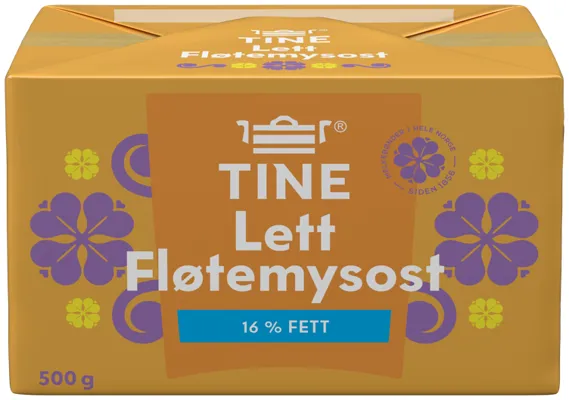 FLØTEMYSOST LETT BIT 500G TINE FLØTEMYSOST LETT BIT 500G TINE