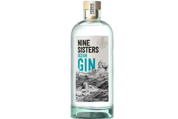 FEDDIE OCEAN NINE SISTERS GIN 46% 70CL FEDDIE OCEAN NINE SISTERS GIN 46% 70CL