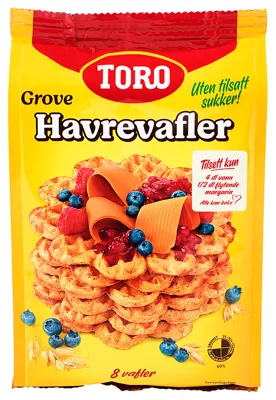 Toro Grove Vafler Havre 238g