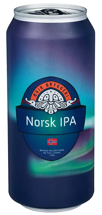 ÆGIR NORSK IPA 4.7% 44CL CS ÆGIR NORSK IPA 4.7% 44CL CS