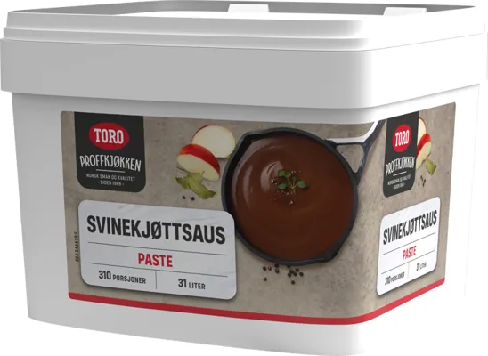 TORO SVINEKJØTTSAUS PASTE 3,5KG TORO SVINEKJØTTSAUS PASTE 3,5KG