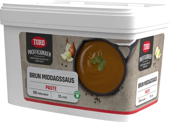 TORO BRUN MIDDAGSSAUS PASTE 1,2KG TORO BRUN MIDDAGSSAUS PASTE 1,2KG
