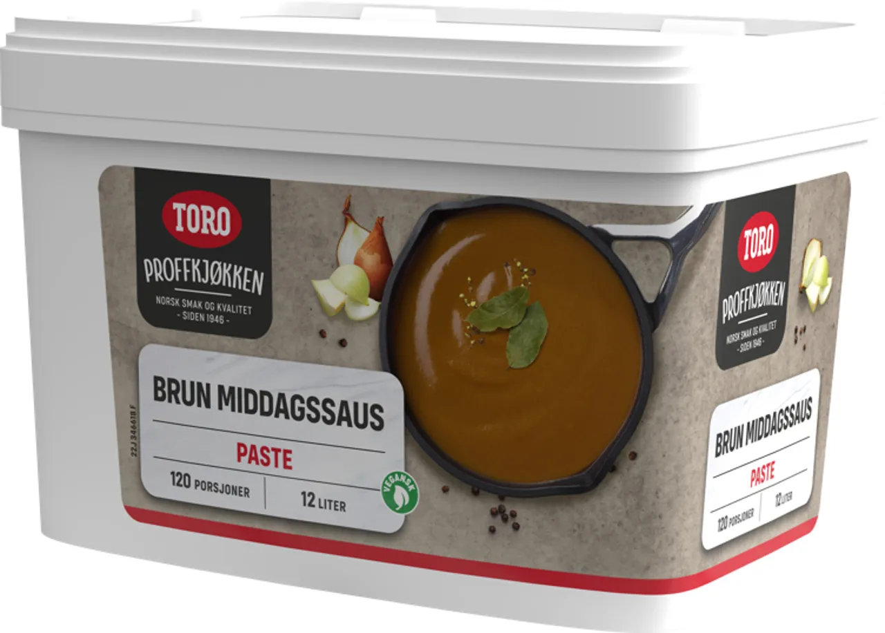 TORO BRUN MIDDAGSSAUS PASTE 1,2KG