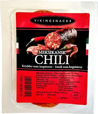 Meksikansk Chili 45g Vikingsnacks