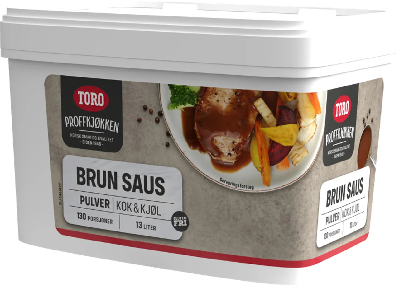 TORO BRUN SAUS KOK&KJØL 730G