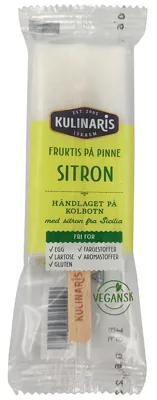 Fruktispinne Sitron 68 Ml Kulinaris