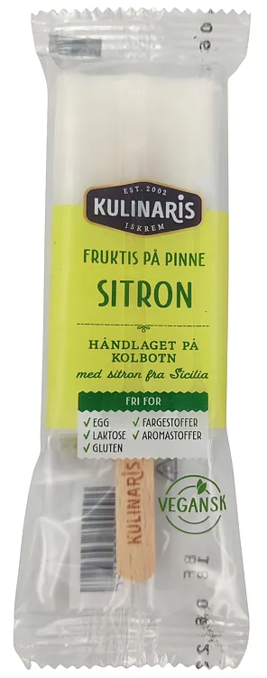 FRUKTISPINNE SITRON 68 ML KULINARIS FRUKTISPINNE SITRON 68 ML KULINARIS