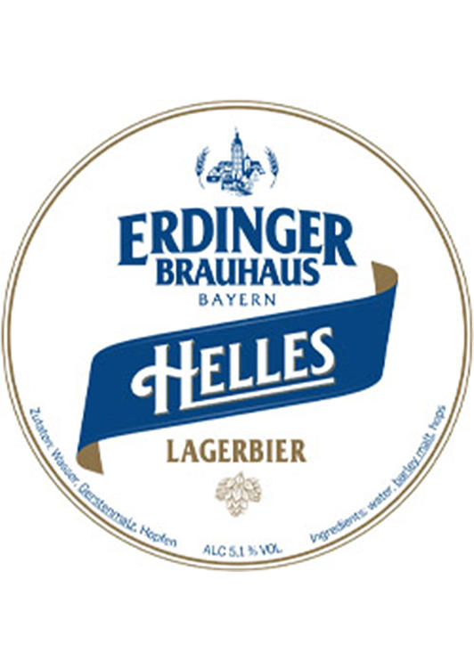 ERDINGER HELLES LAGERBIER 5,1% 30L FAT