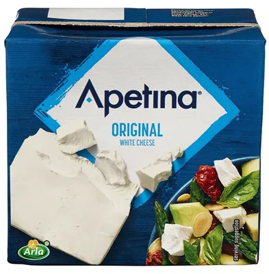 APETINA WHITE CHEESE BLOCK 500G APETINA WHITE CHEESE BLOCK 500G