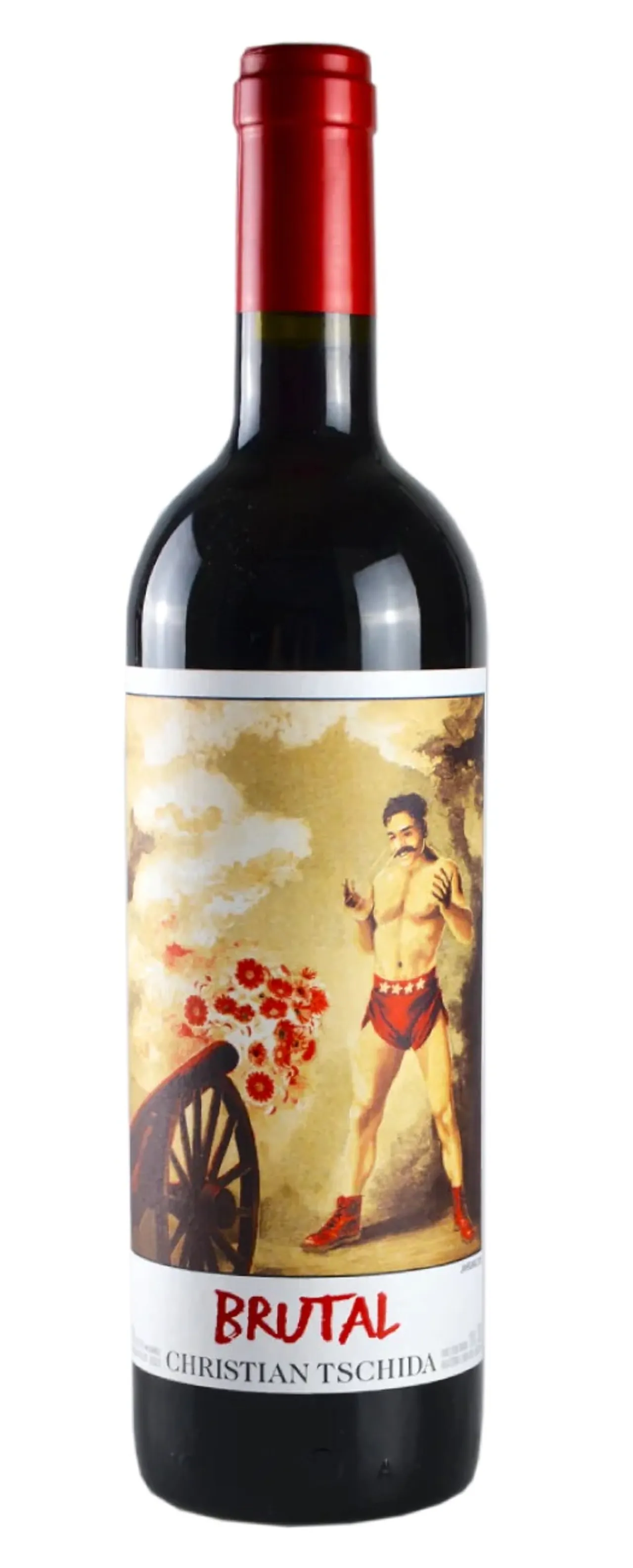 CHRI TSC BRUTAL RED 12% 75CL