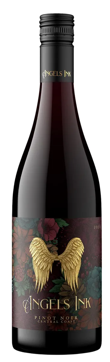 WENTE ANGELS INK CENTRAL COAST PINOT 14% 75CL WENTE ANGELS INK CENTRAL COAST PINOT 14% 75CL