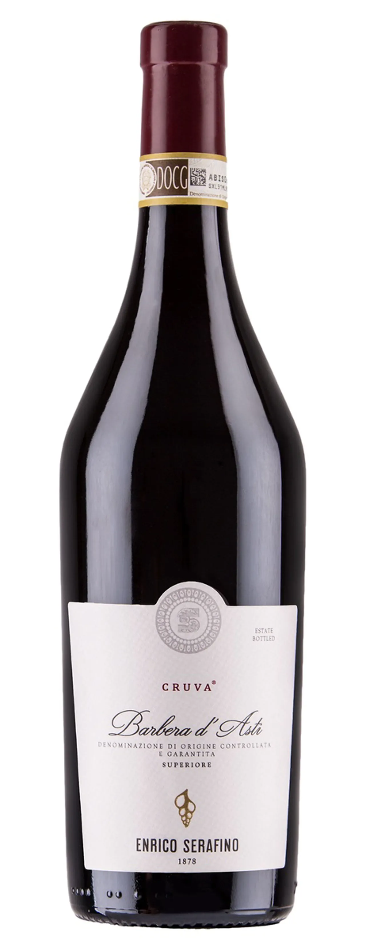 ENRICO SERAFINO BARBERA D'ASTI CRUVA 14% 75CL