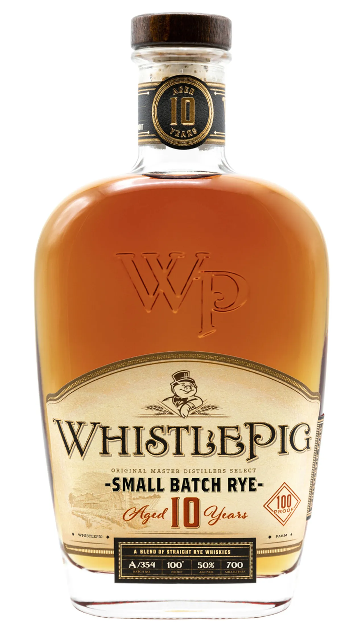 WHISTLE PIG YEARS 2010 50% 70CL