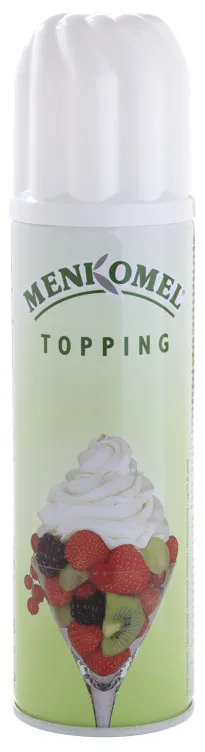 HVIT TOPPING 250G MENKOMEL HVIT TOPPING 250G MENKOMEL
