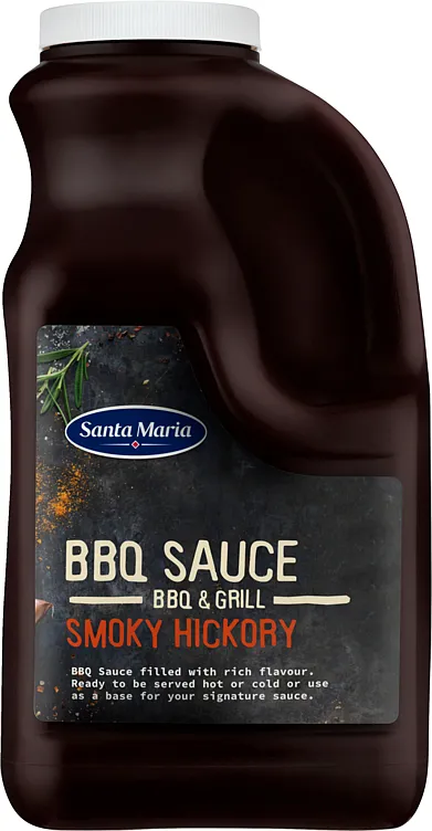 BBQ SAUCE SMOKY HICKORY 2500G SANTA MARIA BBQ SAUCE SMOKY HICKORY 2500G SANTA MARIA