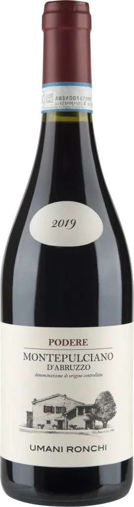 PODERE MONTEPULCIANO D ABRUZZO 13% 75CL PODERE MONTEPULCIANO D ABRUZZO 13% 75CL