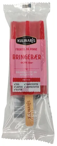 Bringebær Pinneis 68 Ml Kulinaris