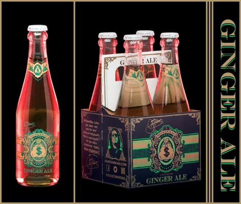 Moneybag Ginger Ale 24x34cl