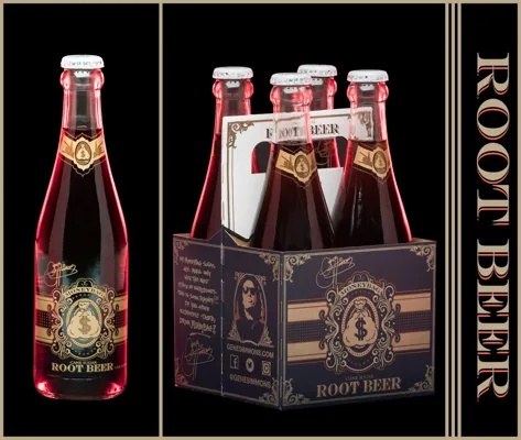 Moneybag Root Beer 24x34cl