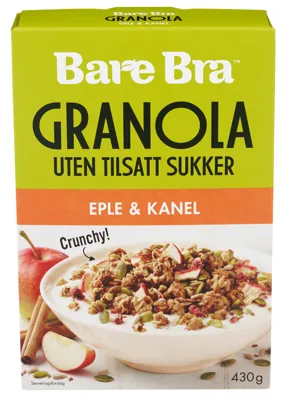BARE BRA EPLE OG KANEL 430G BARE BRA EPLE OG KANEL 430G
