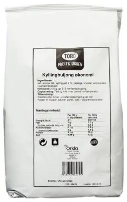 TORO KYLLINGBULJONG ØKONOMI 2,5KG TORO KYLLINGBULJONG ØKONOMI 2,5KG