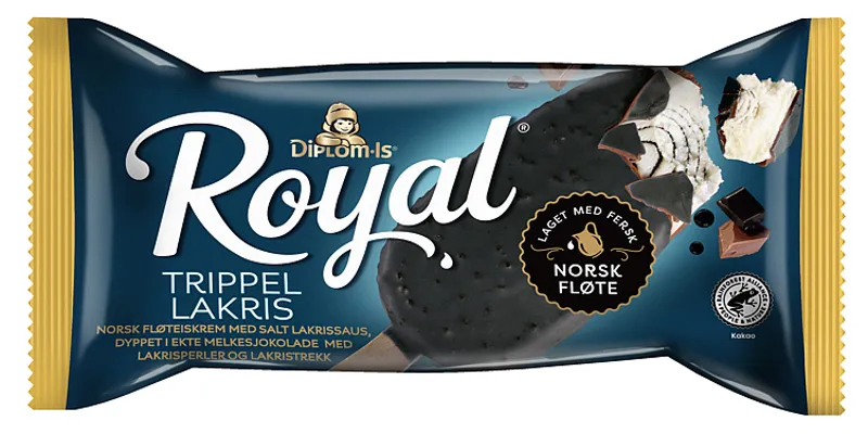 ROYAL TRIPPEL LAKRIS 90ML ROYAL TRIPPEL LAKRIS 90ML