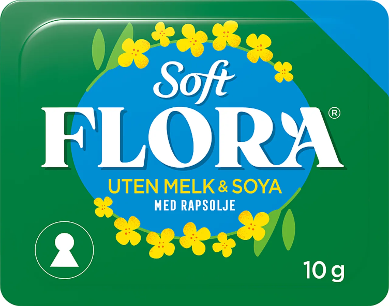 SOFT FLORA UTEN MELK & SOYA 10G