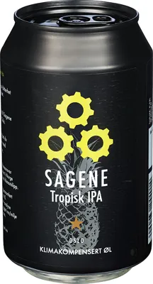 SAGENE TROPISK IPA 0,33 SAGENE TROPISK IPA 0,33