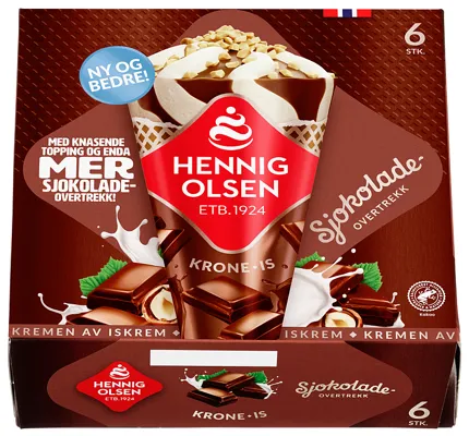KRONE-IS SJOKOLADE 6STK MULTIPACK KRONE-IS SJOKOLADE 6STK MULTIPACK