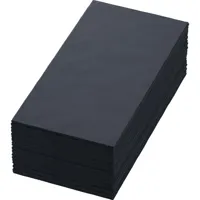 Serviett Bio Dunisoft40cm 1/8br Sort