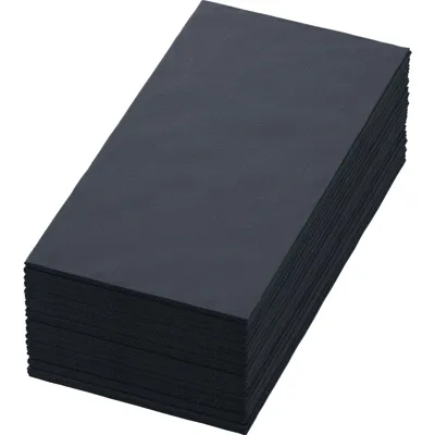 Serviett Bio Dunisoft40cm 1/8br Sort