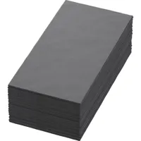 Serviett Biodunisoft40cm 1/8br Granitgrå
