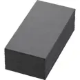 SERVIETT BIODUNISOFT40CM 1/8BR GRANITGRÅ