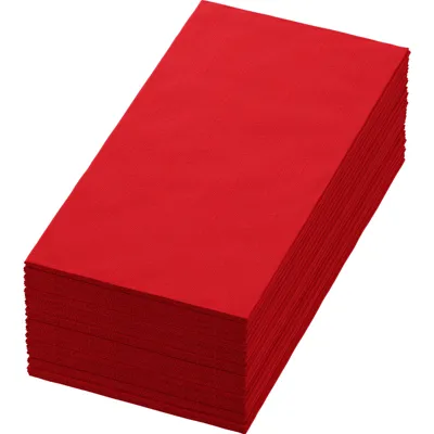 Serviett3l40cm 1/8br 250x5stk Rød