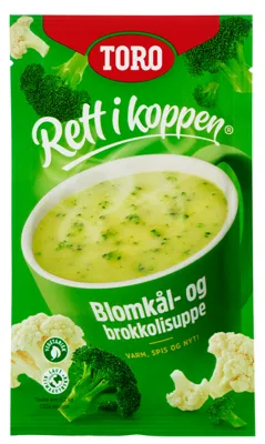 TORO RIK BLOMKÅL&BROKKOLISUPPE 20G TORO RIK BLOMKÅL&BROKKOLISUPPE 20G