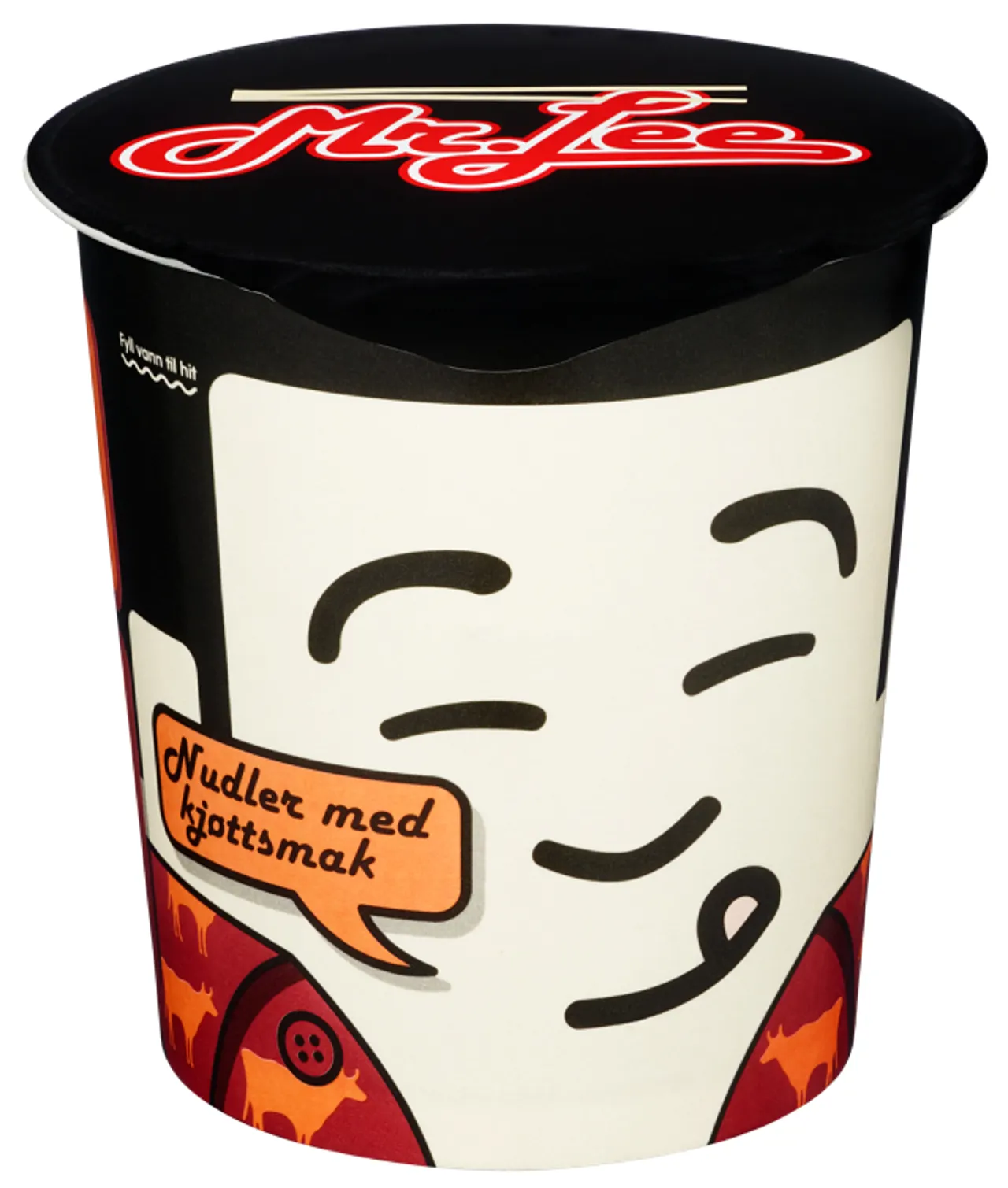 MR.LEE NUDLER KOPP KJØTTSMAK 65G