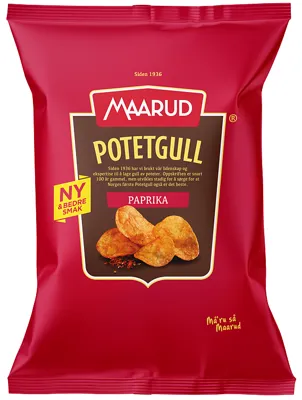 Potetgull Paprika 250g Maarud