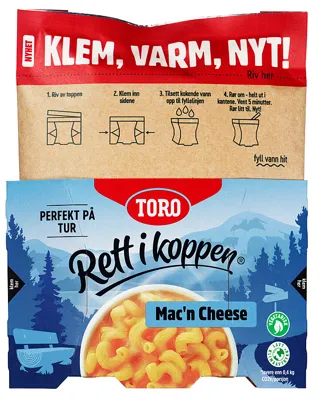 TORO RIK MAC'N CHEESE 65G TORO RIK MAC'N CHEESE 65G