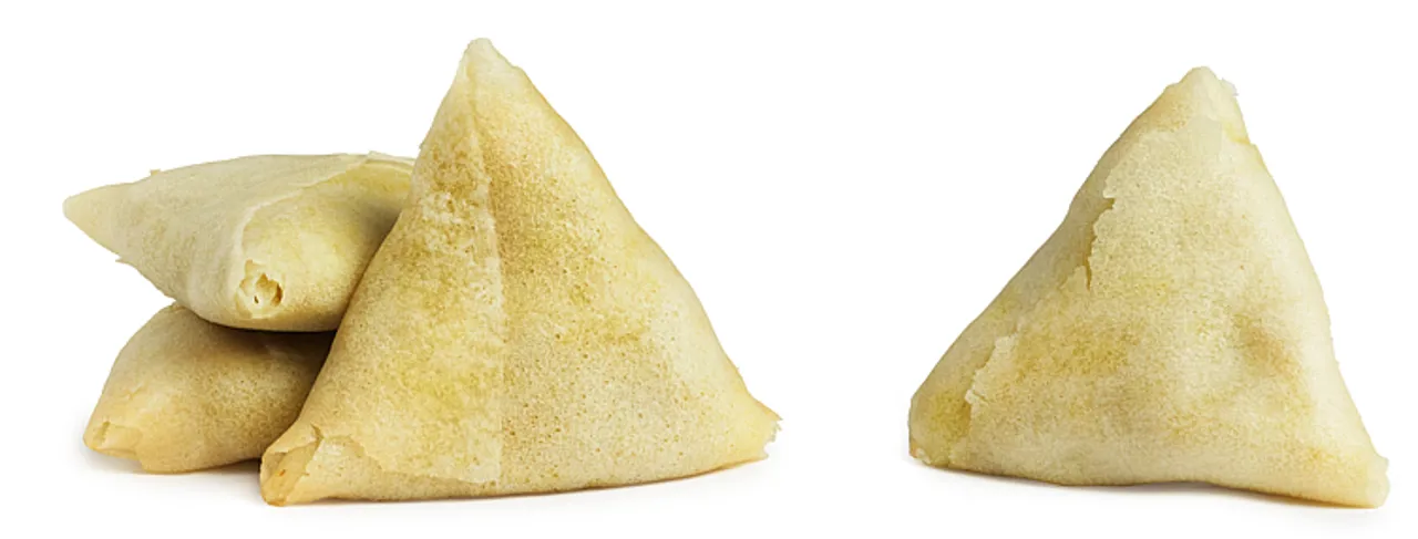 HAPPY BUDDHA SAMOSA M KARRI GRØNNSAKER 40GX12STK