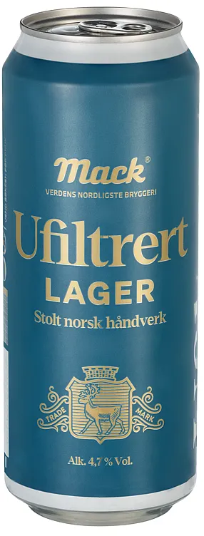 MACK LAGER UFILTRERT 0,50L BX MACK LAGER UFILTRERT 0,50L BX