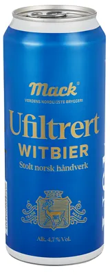 Mack Witbier Ufiltrert 0,50l Bx