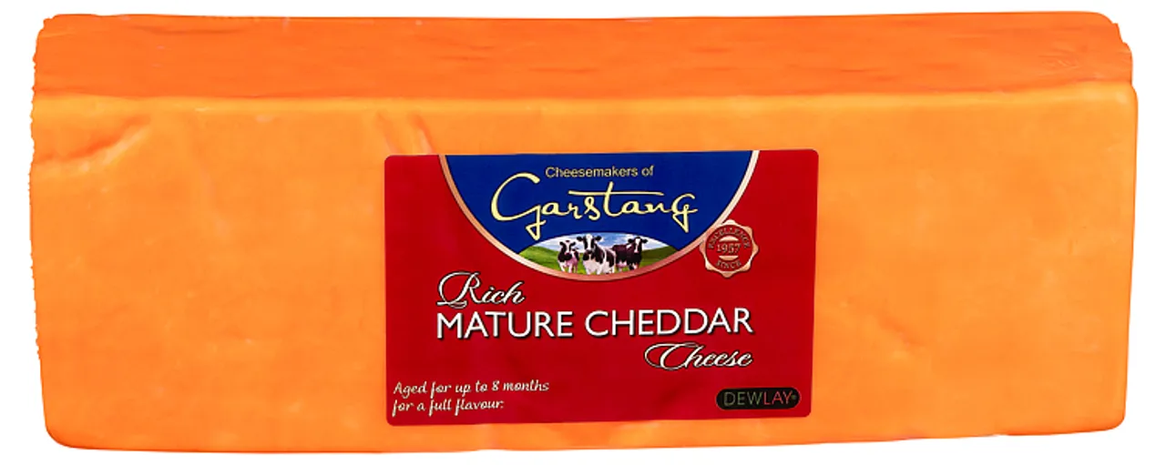 ENGELSK CHEDDAR CA 2,5KG GARSTANG
