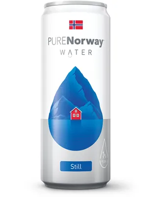 PURE NORWAY WATER STILL WATER PURE NORWAY WATER STILL WATER