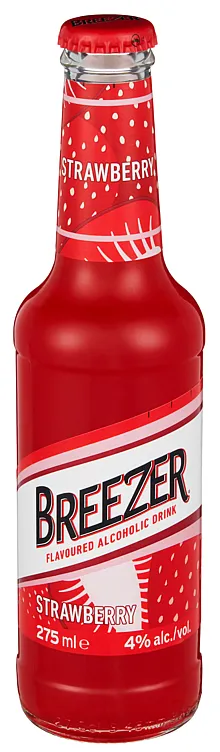 BREEZER STRAWBERRY 0.275L FLASKE BREEZER STRAWBERRY 0.275L FLASKE