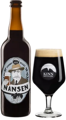 KINN NANSEN EKSPORT STAUT 8% 12X75CL KINN NANSEN EKSPORT STAUT 8% 12X75CL