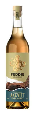 Feddie Fatlagret Akevitt 40% 70cl