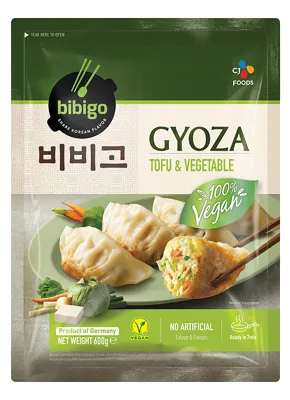 Gyoza Dumplings Tofu & Vegetable 600g Bibigo