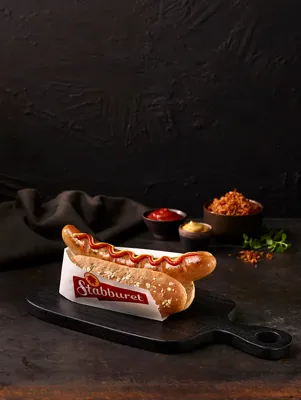 Stabburet Løkpølse Xl 40x160g 6,4kg