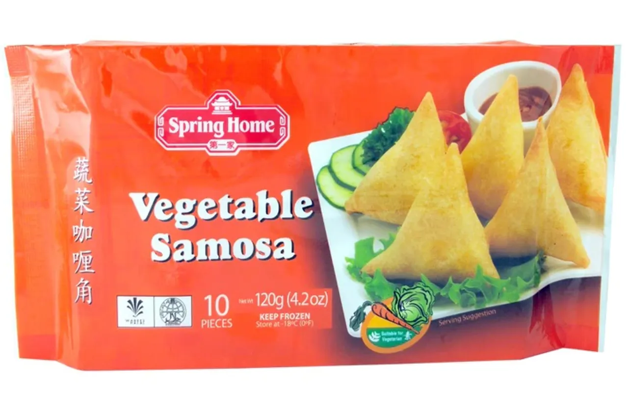VEGETABLE SAMOSA 120G SPRING HOME